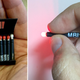 Illustration for article titled A Matchbook Full of Tiny Disposable Flashlights Is a Brilliant Emergency Tool